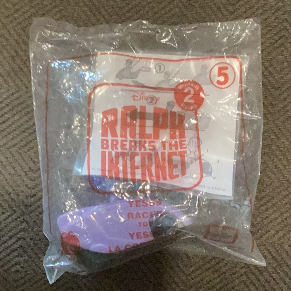 McDonald’s Ralph Breaks The Internet 2 2018 #5 Yesss Racer Action Figure Toy 2”